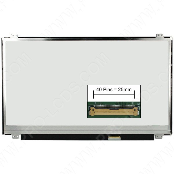 LCD LED screen replacement for HP Compaq HP 350 G1 Série 15.6 1366x768
