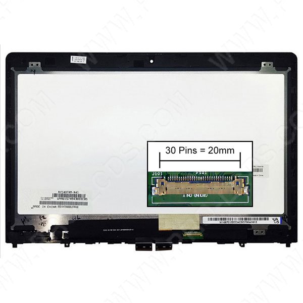 Dalle écran LCD + Tactile pour iBM Lenovo THINKPAD P40 YOGA 20GR Série 14.0 1920x1080