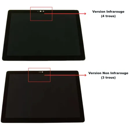 Ecran LCD Tactile pour DELL LATITUDE 2-in-1 7200/7210 12.3 1920x1080